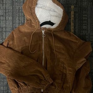 Cropped Corduroy Jacket